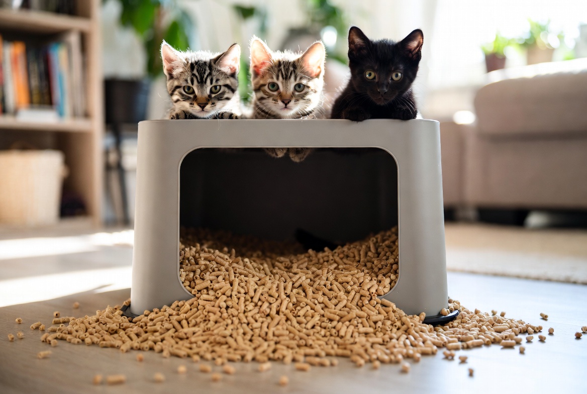 Wood Pellets for Cat Litter UK