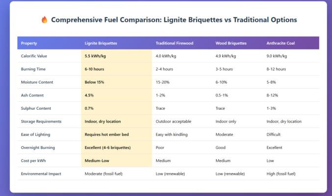 How to Burn Lignite Briquettes Properly