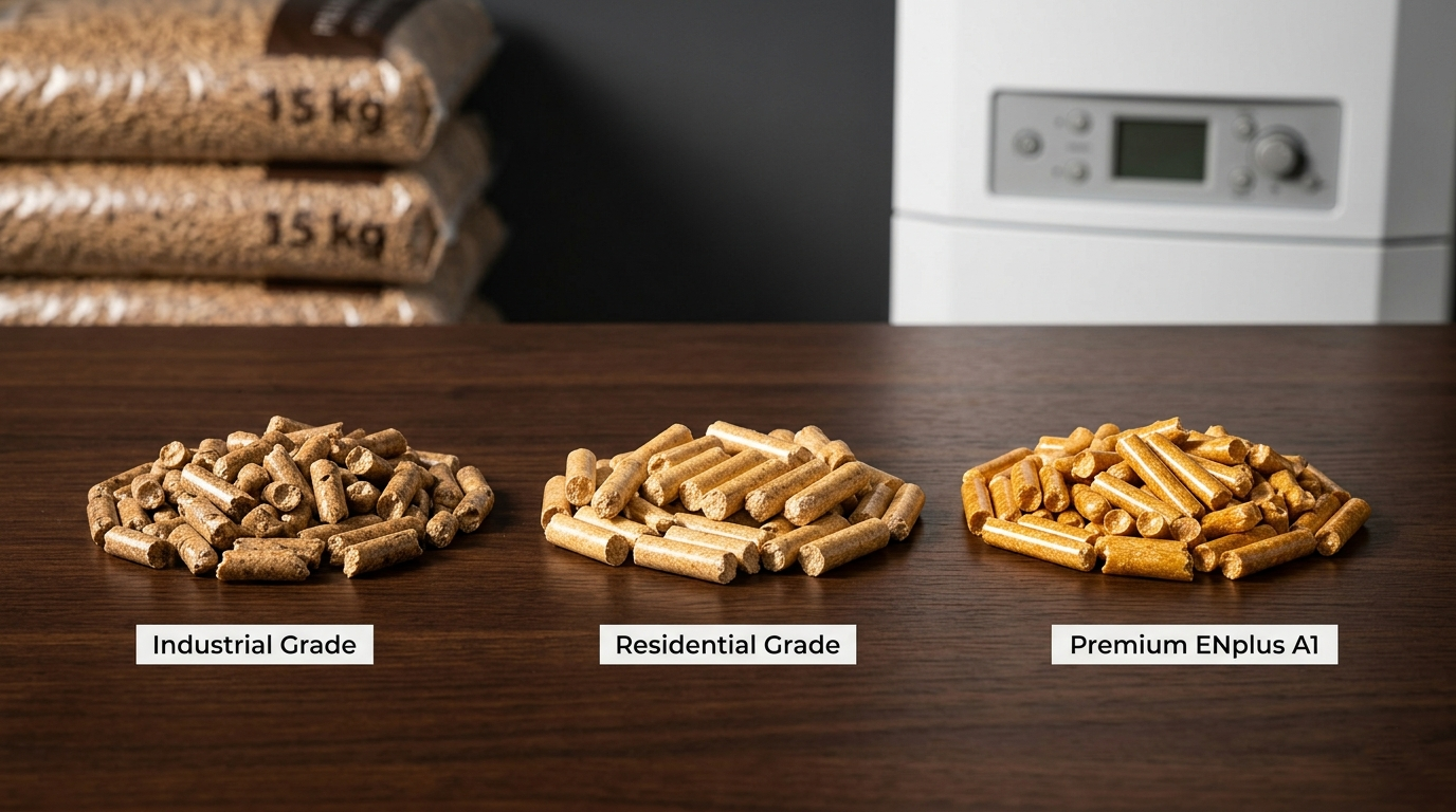 Wood Pellet Grades Comparison